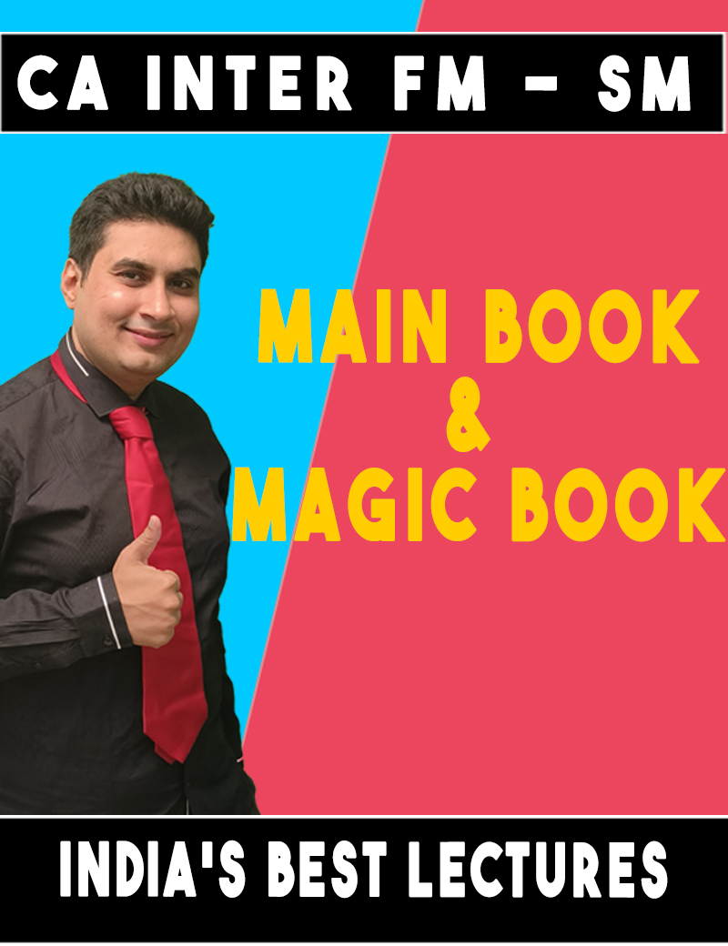 CA Inter FM Books along with FM SM Magic Book